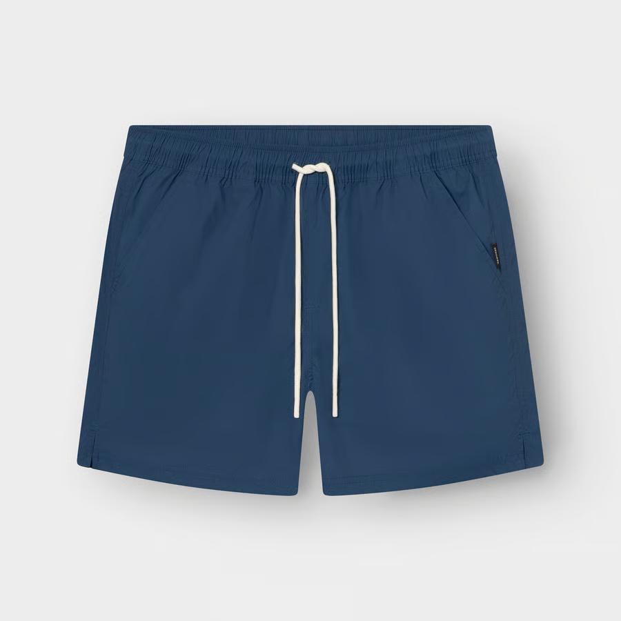 Dedicated Swim Shorts Birka Teal Blue bade short Herren blau